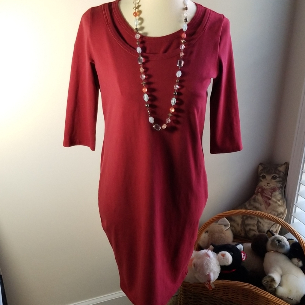 Grace Karin Vintage Red Pencil Dress